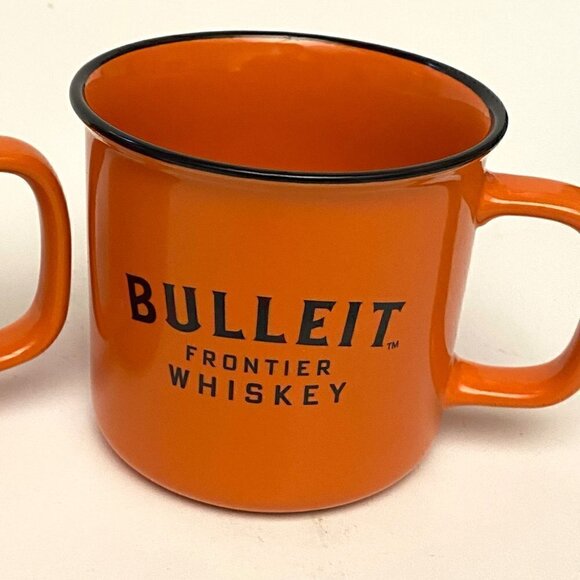 Bulleit Frontier Whiskey Mugs 2 piece set - Picture 2 of 3
